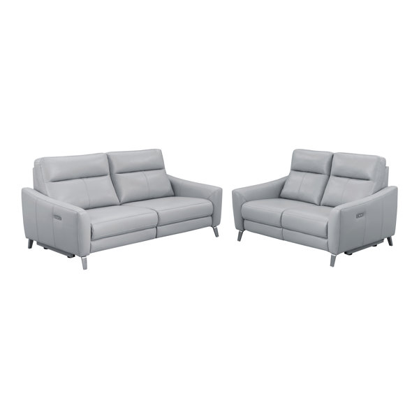 Orren Ellis 2 - Piece Faux Leather Living Room Set | Wayfair